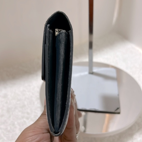 Louis Vuitton Gray Monogram Matt Vernis Wallet EUC  Free Nails, 2Rings & Chain - Picture 8 of 16